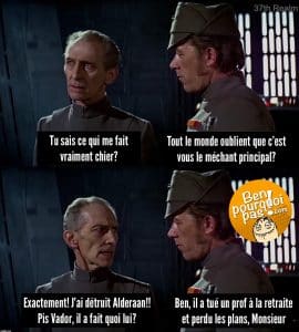 Qui est le plus méchant entre Darth Vador et Grand Moff Tarkin