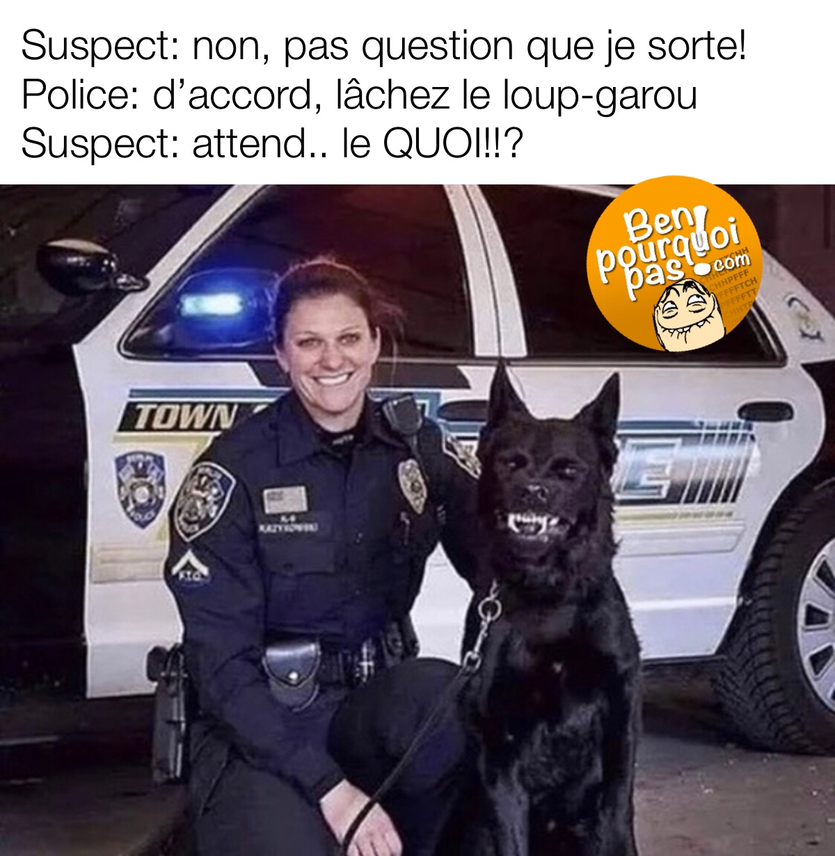 Quand la police lâche les loups-garous...