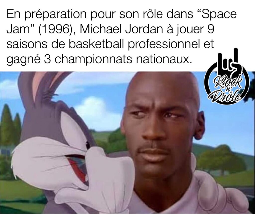 Michael Jordan, toute une préparation pour son rôle dans Basket Spacial