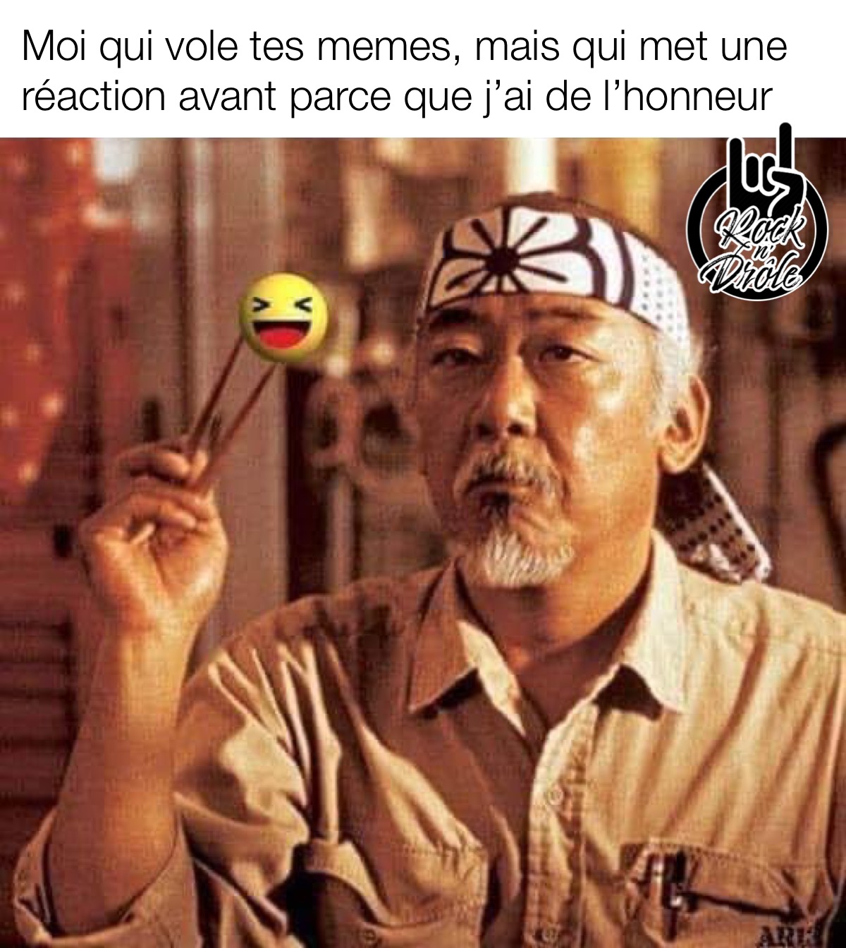 Karate Kid, Mr. Miyagi. Quand tu es un voleur mais que tu as aussi de l'honneur