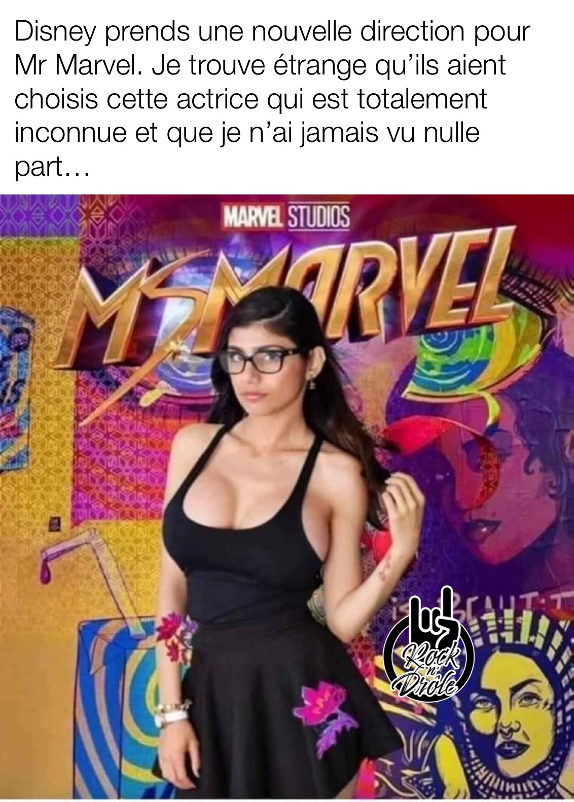 Mia Khalifa memes Ms Marvel Disney