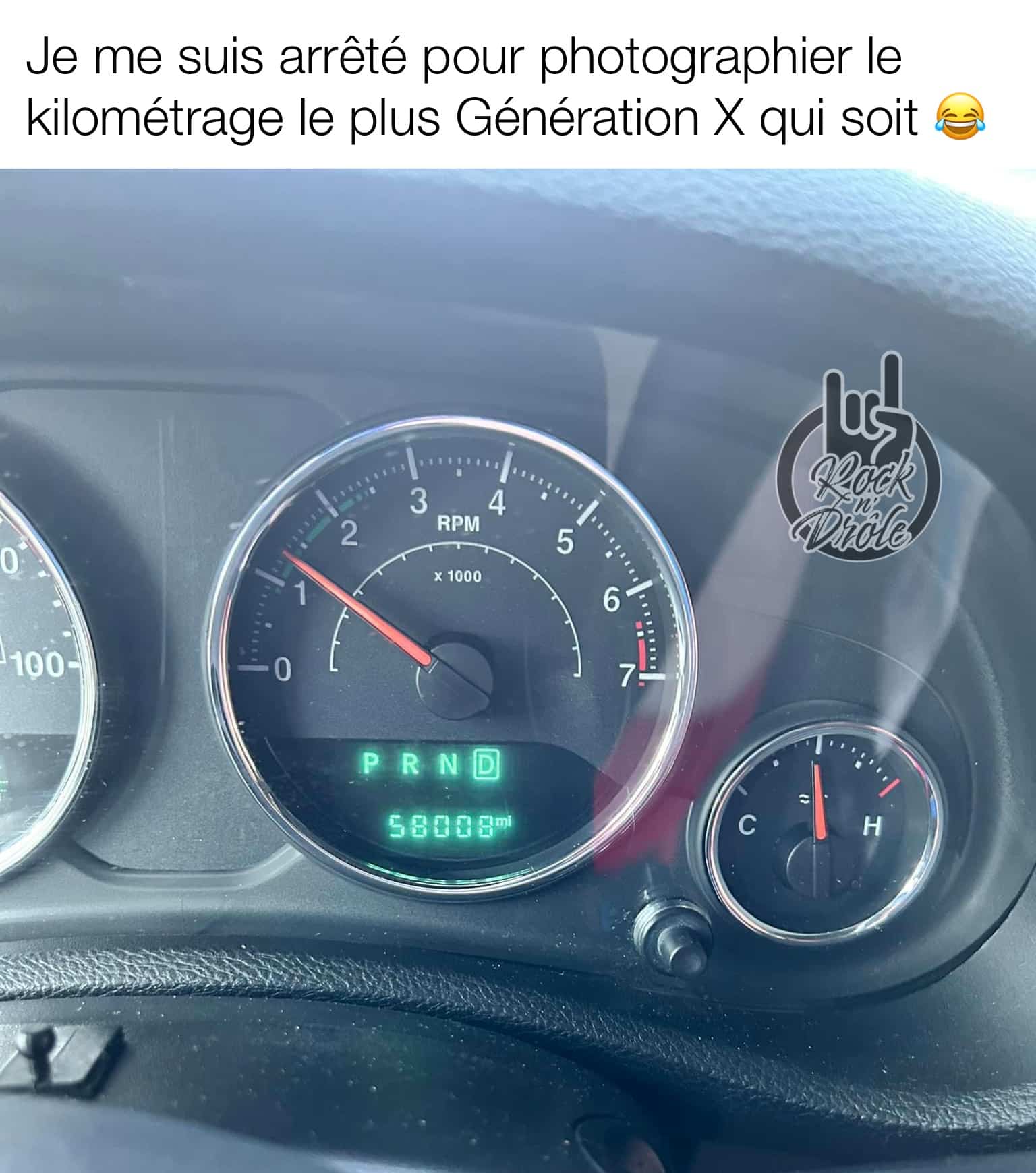 Le kilométrage le plus Génération X qui soit. Gens boobs 58008