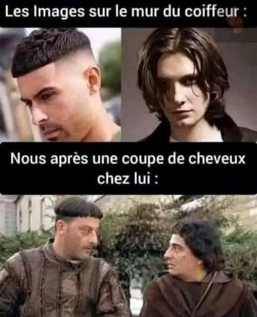 Une coupe de cheveux: les photos vs quand c'est toi