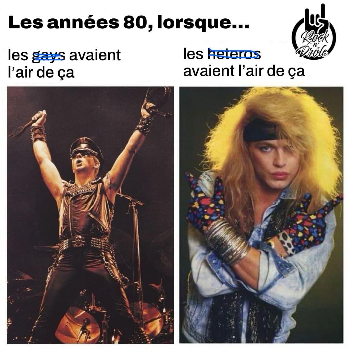 Les années 80: les apparences étaient trompeuses. Les gays étaient en cuir et les hétéros maquillés! Brett Michael Poison
