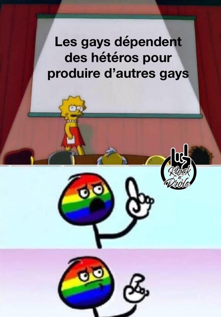 Les gays dépendent des hétéros pour produire d'autres gays