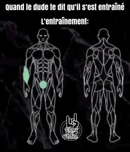 Quand le gars te dis qu'il s'est entrainé... l'image démontre qu'il s'est exercé le poignet e se masturbant