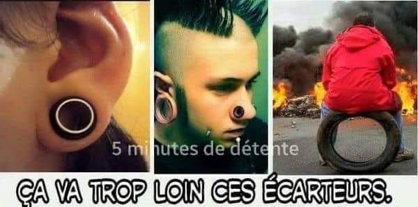 ÇA VA TROP LOIN CES ÉCARTEURS.