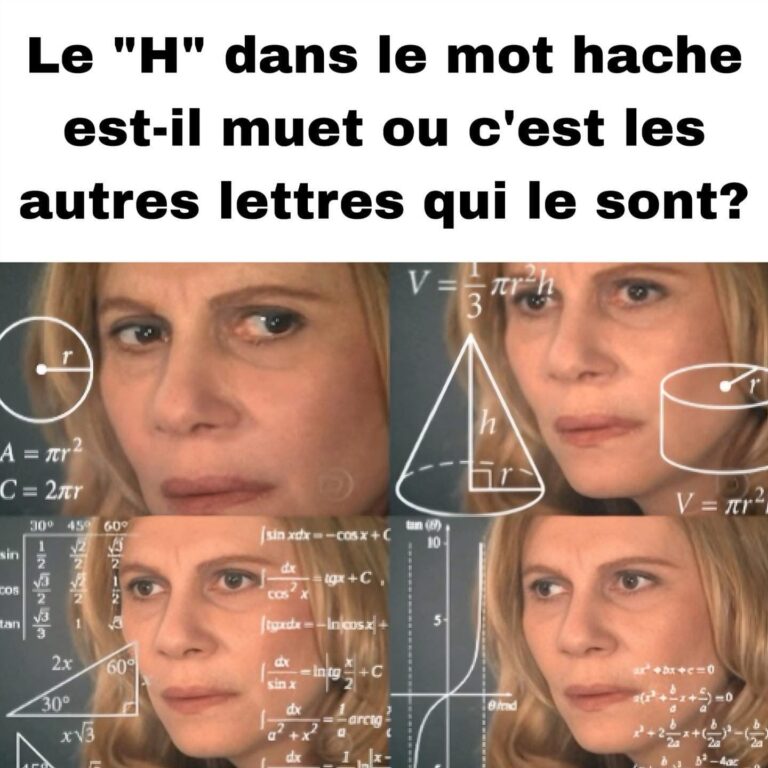 Le "H" dans le mot hache est-il muet ou c'est les autres lettres qui le sont?