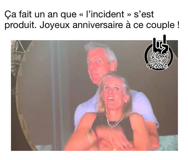 Ça fait un an que « l’incident » du concert de Coldplay s’est produit. Joyeux anniversaire à ce couple !