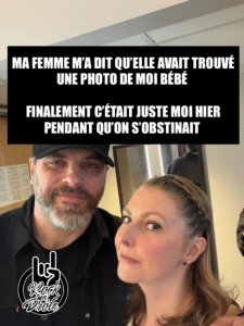 Quand ta femme dit avoir une photo de toi bébé Mais c’est toi hier