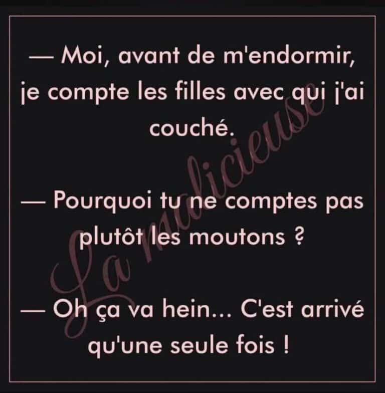 Compter les filles ou les moutons pour s’endormir?