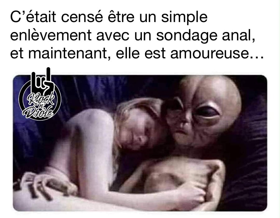 Extra-terrestre, aliens, C’était censé être un simple enlèvement avec un sondage anal, et maintenant, elle est amoureuse…